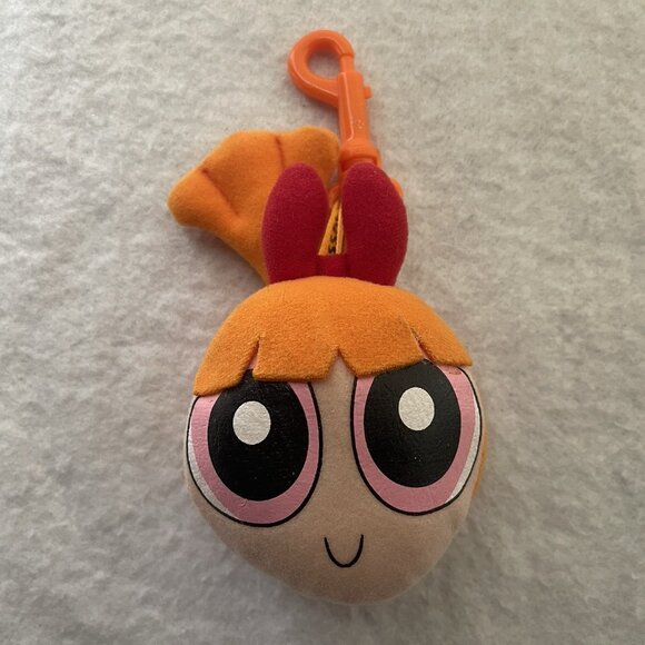 Vintage 2001 PowerPuff Girls Teachers Pets Blossom Plush Mini Book Keychain Y2K - Picture 1 of 16